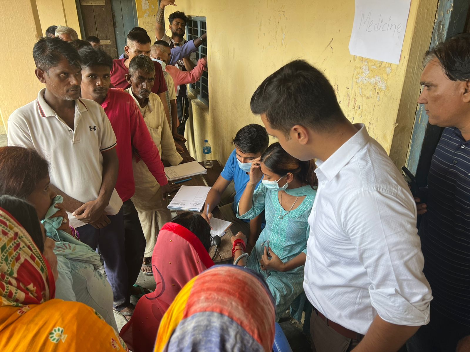 निशुल्क स्वास्थ्य शिविर रहबर केयर द्वारा सम्पन्न