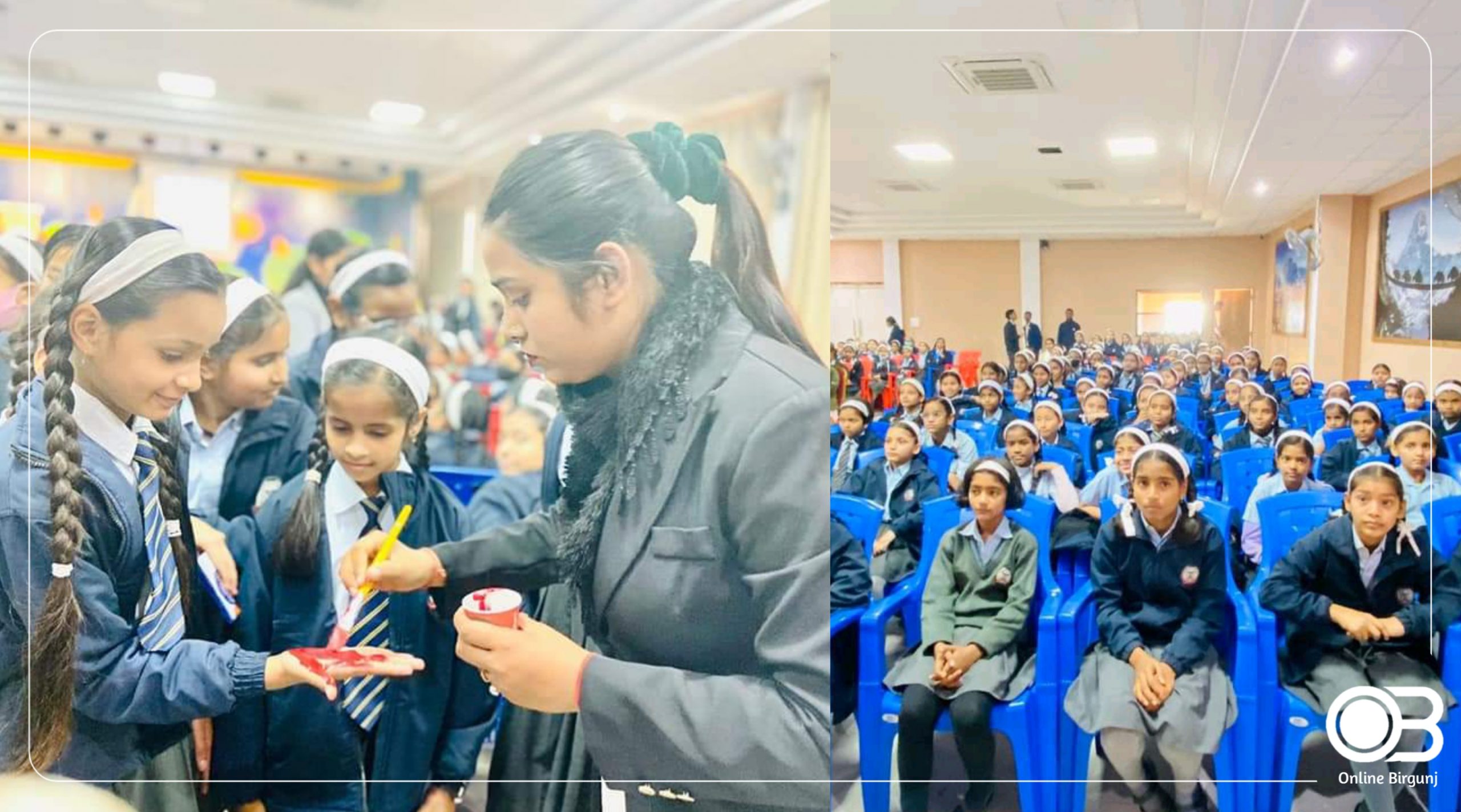 गौतम विद्यालयमा महिनावारी सम्बन्धी सचेतना कार्यक्रम सम्पन्न 