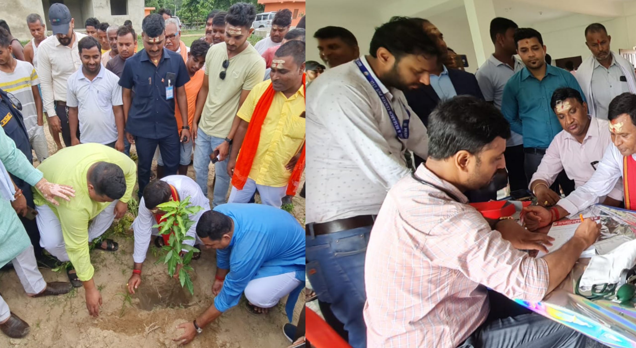 मधेस विश्व विद्यालयको प्रथम वार्षिक उत्सवको उपलक्ष्यमाu वृक्षारोपण तथा स्वास्थ्य शिविर कार्यक्रम सम्पन्न