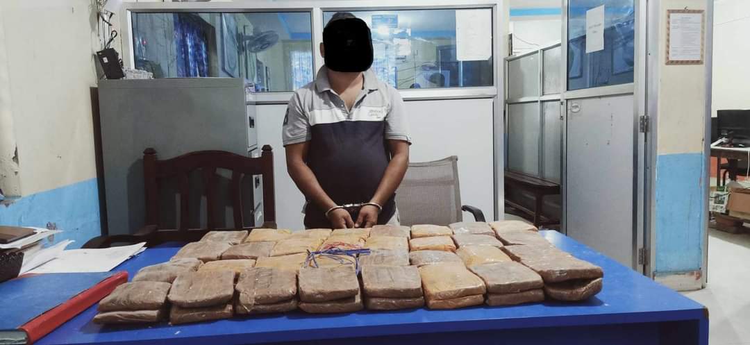 पर्साबाट ३२ केजी लागुऔषध चरेससहित एक जना पक्राउ