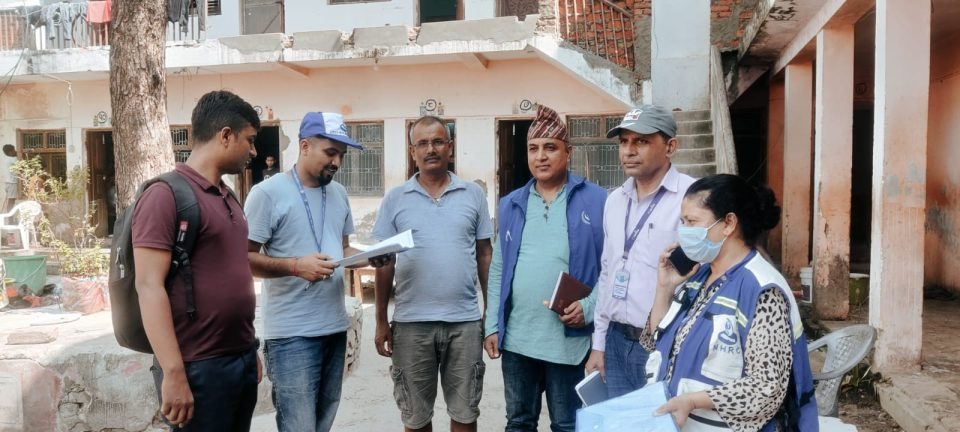मानव अधिकारकर्मीको टोलीद्वारा वीरगञ्जस्थित बाल सुधार गृह अनुगमन