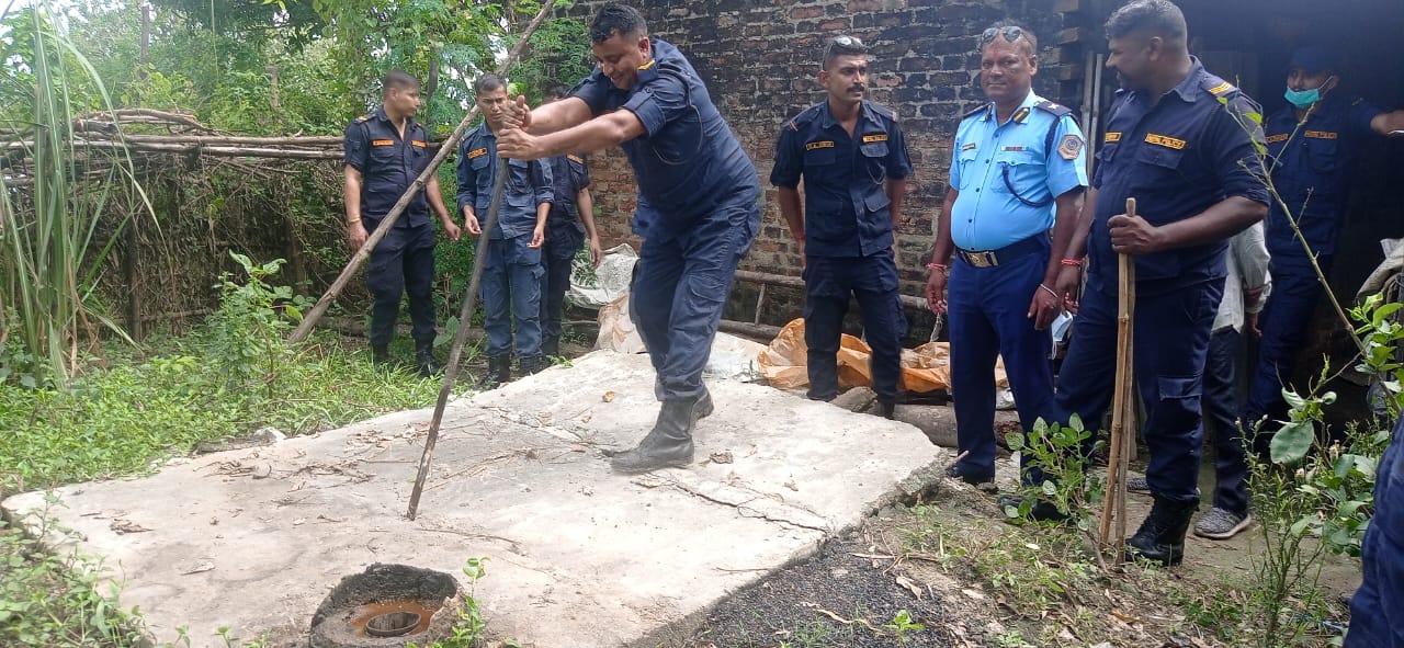 बाराका प्रहरीद्वारा अवैध भट्टी नष्ट, हजारौँ लिटर मदिरा बरामद