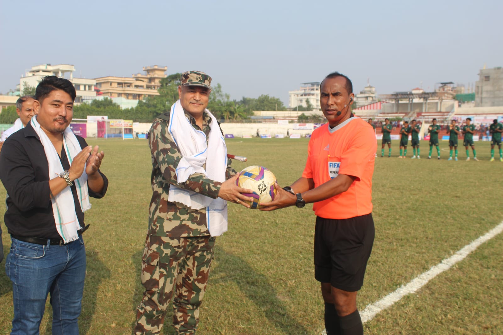 वीरगञ्ज गोल्डकप : झापालाई २–० गोलले हराउँदै आर्मी  सेमिफाइनलमा