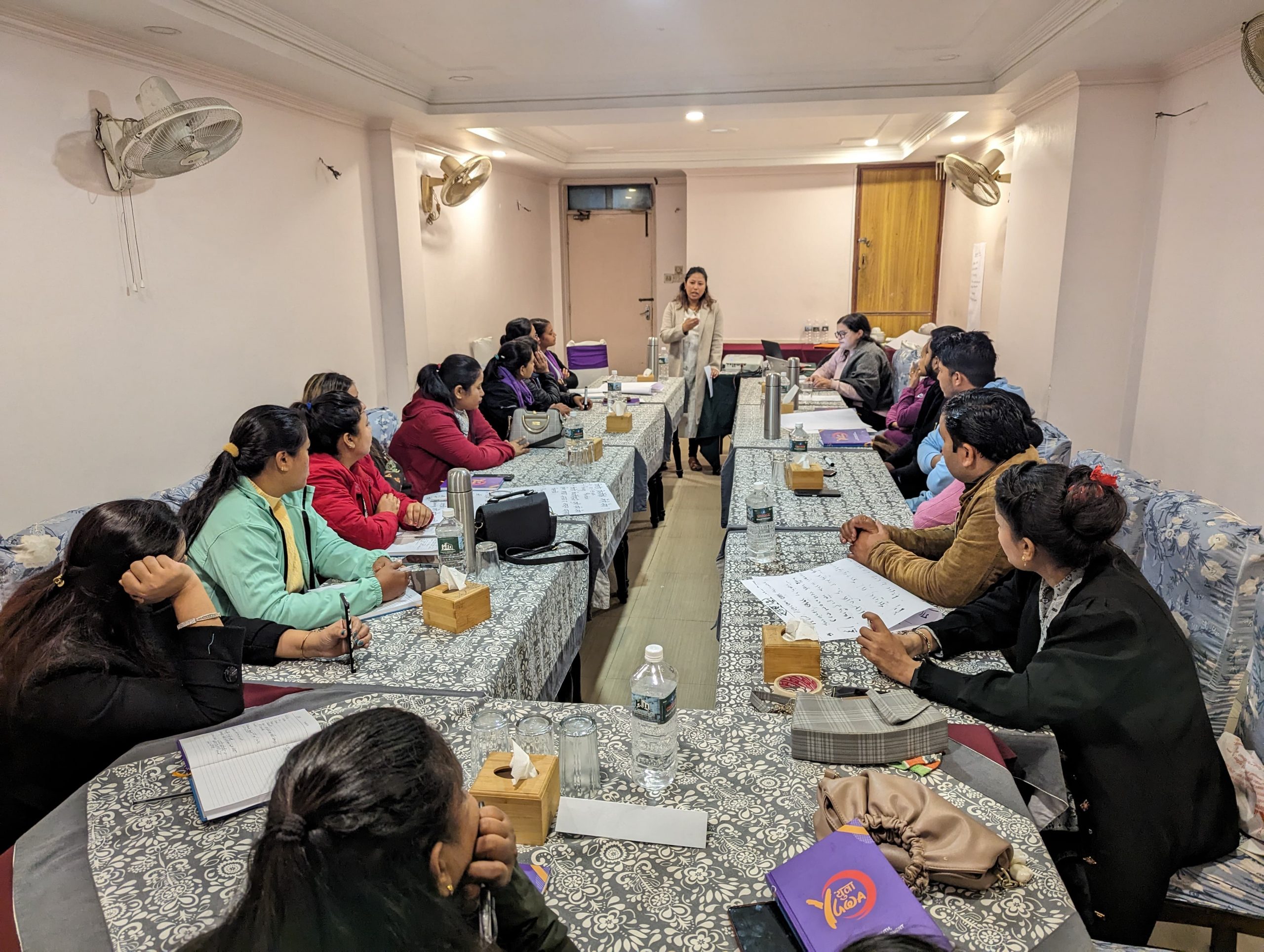 वीरगञ्जमा युवा मैत्री यौन तथा प्रजनन स्वास्थ्य शिक्षा र अधिकार सम्बन्धी २ दिने तालिम सम्पन्न 