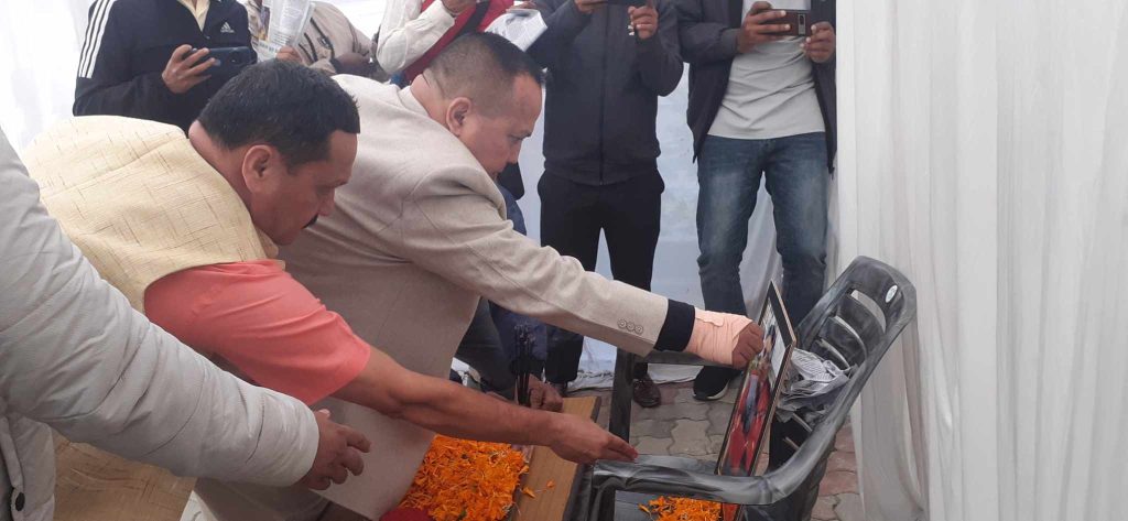 पत्रकार स्व. नरेश सर्राफकाे पहिलाे स्मृति सभा सम्पन्न ।