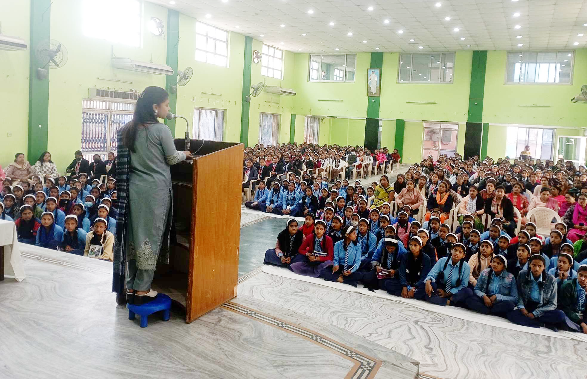 नयाँ पुस्ता निर्माणमा हाम्रो भुमिका बिषयमा  कलेजका विद्यार्थीहरुलाई प्रवचन