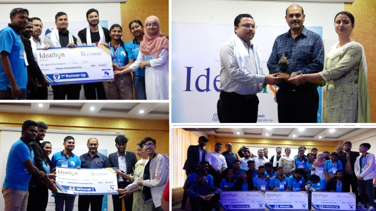 नेशनल इन्फोटेक कलेजद्वारा आयोजित आइडियाथन कार्यक्रम सम्पन्न । ( फोटो सहित)