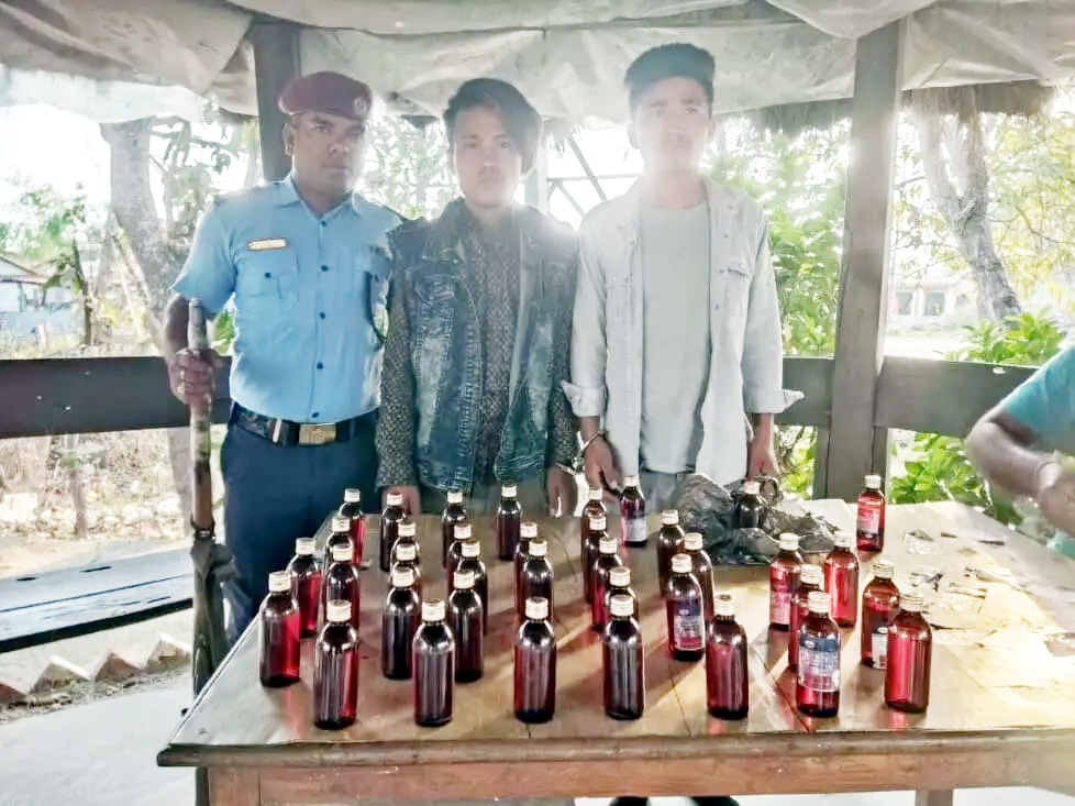 लागुऔषध सहित बाराबाट दुई जना पक्राउ