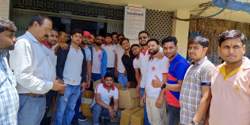 एन.एम.एस.आर.ए द्वारा अस्पतालका विरामीहरुलाई फलफुल तथा जुस वितरण