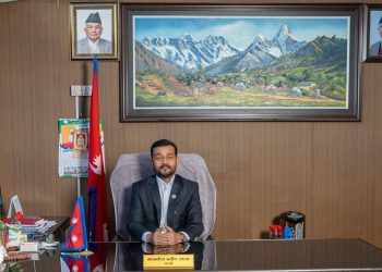 पुल्चोकमा खानेपानीको पाइपलाइन फुटेर क्षती भएपछि मन्त्री यादवद्धारा छानविन गर्न समिति गठन