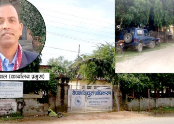 नेपाल विद्युत प्राद्यिकरण वितरण केन्द्र सब स्टेशनबाट कर्मचारीको मिलोमतमा बहुमूल्य विद्युतीय सामाग्री बेचे