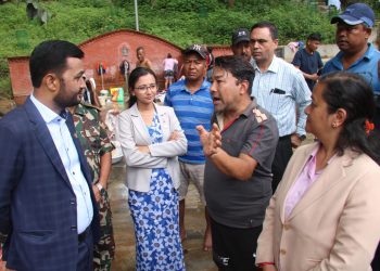 दक्षिणकालीवासी सँग ललितपुरमा पानी आपूर्तिका लागि सहयोग गर्न मन्त्री यादवको आग्रह