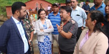 दक्षिणकालीवासी सँग ललितपुरमा पानी आपूर्तिका लागि सहयोग गर्न मन्त्री यादवको आग्रह