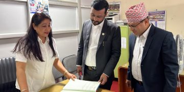 खानेपानी मन्त्री यादवद्वारा मन्त्रालय र विभागमा छड्के अनुगमन, बिना सूचना अनुपस्थित कर्मचारीलाई कारबाही गरिने