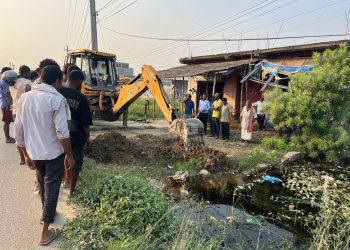 डुबान क्षेत्रको पानी निकासीको काम ,मेयर सिंहको पटक पटकको प्रयास पछि सुरु