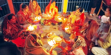 पर्सा सहित तराईका जिल्लाहरुमा करबाचौथ पर्व मनाइयो