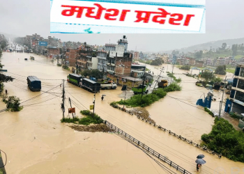मधेसमा बाढीबाट ८० करोडभन्दा बढीको क्षति