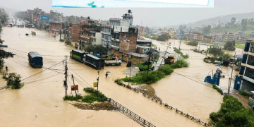 मधेसमा बाढीबाट ८० करोडभन्दा बढीको क्षति