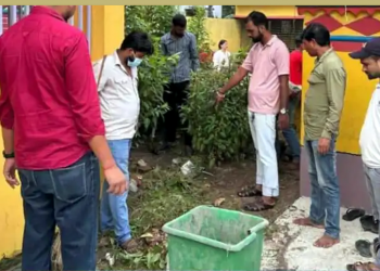 स्थानीय युवाहरुले गरे विन्दवासिनीमाई मन्दिरमा सरसफाई