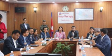 खानेपानी मन्त्रालय र कर्णाली प्रदेश जलस्रोत मन्त्रालयबीच सम्झौता