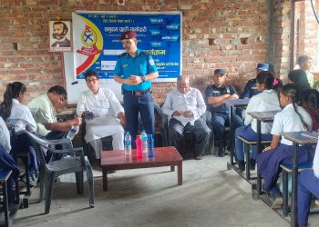 पर्सामा विद्यार्थीहरूलाई लागुऔषध विरुद्ध सचेतनामूलक परिक्षण कार्यक्रम सम्पन्न