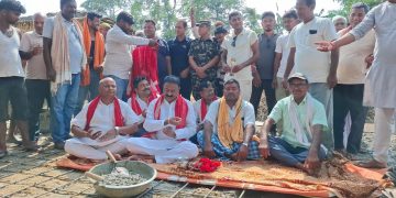 मन्त्री गुप्ताद्वारा पर्सामा सडक र खेलमैदान निर्माणको शिलान्यास, समृद्ध तराई–मधेशको दिशामा अग्रसरता