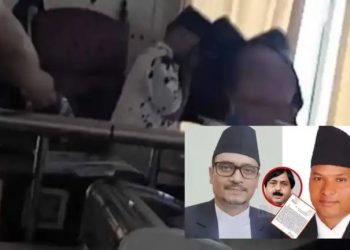 न्यायाधीशमाथि अदालतभित्रै कालोमोसो! अफताब आलमलाई सफाइ दिने इजलासमाथि नेकपा कार्यकर्ताको आक्रमण