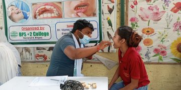 बिपिएस प्लस २ कलेजमा विशेष दन्त परीक्षण कार्यक्रम सम्पन्न