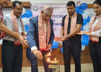 नेशनल मेडिकल कलेजमा परोपकारी सांस्कृतिक कार्यक्रम सम्पन्न, प्रतिभावान विद्यार्थीहरू पुरस्कृत