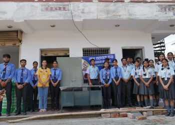 वीरगन्जको प्रहरी बिट स्थानीय युवाहरूको पहलमा पुनर्निर्माण, पुनः सञ्चालनमा ल्याइयो