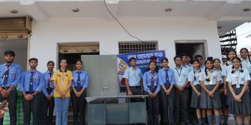 वीरगन्जको प्रहरी बिट स्थानीय युवाहरूको पहलमा पुनर्निर्माण, पुनः सञ्चालनमा ल्याइयो