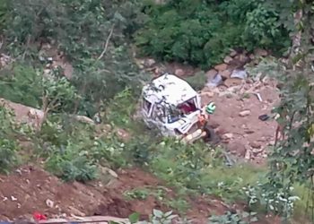 सल्यानको कपुरकोटमा गाडी दुर्घटना, तीनको मृत्यु, दुई गम्भीर घाइते