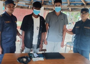 धनुषामा ३.७ किलो ‘ब्राउन सुगर’ सहित दुई जना पक्राउ