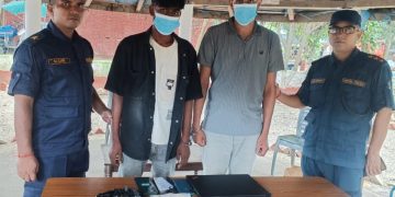 धनुषामा ३.७ किलो ‘ब्राउन सुगर’ सहित दुई जना पक्राउ