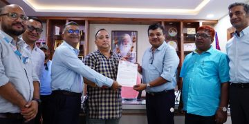 वीरगंज महानगरलाई औषधी उत्पादक संघबाट प्राविधिक सहयोग