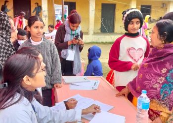 नेशनल मेडिकल कलेज र प्रिस्टिन भ्याली ड्राइपोर्टद्वारा वीरगन्जमा निःशुल्क स्वास्थ्य शिविर