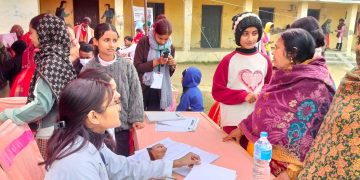 नेशनल मेडिकल कलेज र प्रिस्टिन भ्याली ड्राइपोर्टद्वारा वीरगन्जमा निःशुल्क स्वास्थ्य शिविर