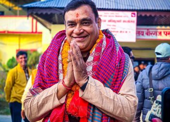 चुनावको मौसममै नेता : कांग्रेसका उम्मेदवार अनिल रुङ्गटा