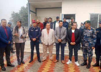 वीरगन्ज नाकामा एकीकृत सीमा सुरक्षा जाँच पोष्ट उद्घाटन, भारतीय पर्यटकलाई सहजता