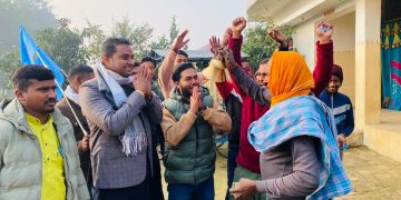 पर्सा–२ मा परिवर्तनको संकेत : बहुदरमाई–२ पिपरामा रास्वपाका उम्मेदवार सुशील शाह कानुलाई घण्टी बजाउँदै जनसमर्थन