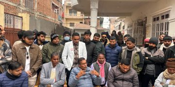 पर्सा–२ मा काँग्रेस उम्मेदवार चौरसियाको समर्थनमा नेविसंघ र तरुण दलका युवा एकजुट