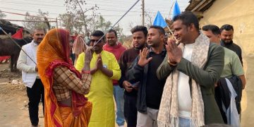 पर्सा–२ मा रास्वपा उम्मेदवार कानुको घरदैलो अभियान तीव्र, टिकुलियामा मतदातासँग प्रत्यक्ष संवाद