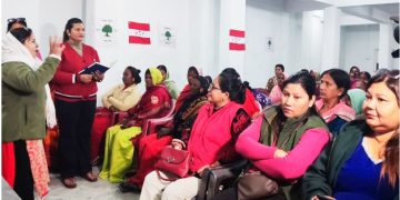 नेपाल महिला संघ पर्साको बैठक सम्पन्न, कांग्रेस उम्मेदवार रुंगटालाई जिताउने विषयमा छलफल