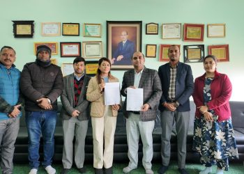 नेशनल मेडिकल कलेज र डि.ए.भी. आर.बी.केडिया स्कूलबीच स्वास्थ्य सेवा सहकार्य सम्झौता