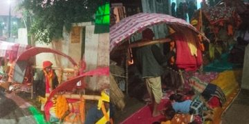 पर्सा–बाराबाट शिवभक्त तीर्थालुको परम्परागत ‘काफिला’ यात्रा सुरु