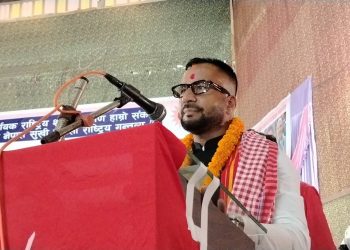 पर्सा–३ मा एमालेको शक्ति प्रदर्शन : रूपेश पाण्डेको उपस्थितिले चुनावी माहोल तात्यो