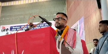 पर्सा–३ मा एमालेको शक्ति प्रदर्शन : रूपेश पाण्डेको उपस्थितिले चुनावी माहोल तात्यो