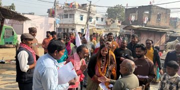 वीरगञ्ज–१७ अलौमा राप्रपाकी उम्मेदवार बिना कुमारी जैसवालको घरदैलो सम्पन्न