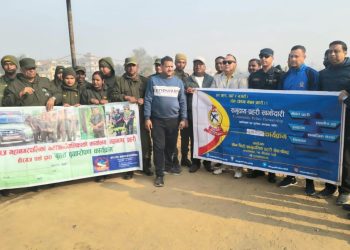 घण्टाघर छेउमा हरि पार्क निर्माणको सुरुआत, वीरगन्ज महानगरद्वारा वृक्षारोपण सुरु