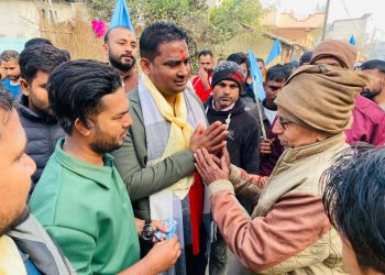 डकैला बहुअरीमा रास्वपाको घरदैलो, किसान र युवाका अधुरा सपना पूरा गर्ने प्रतिबद्धता